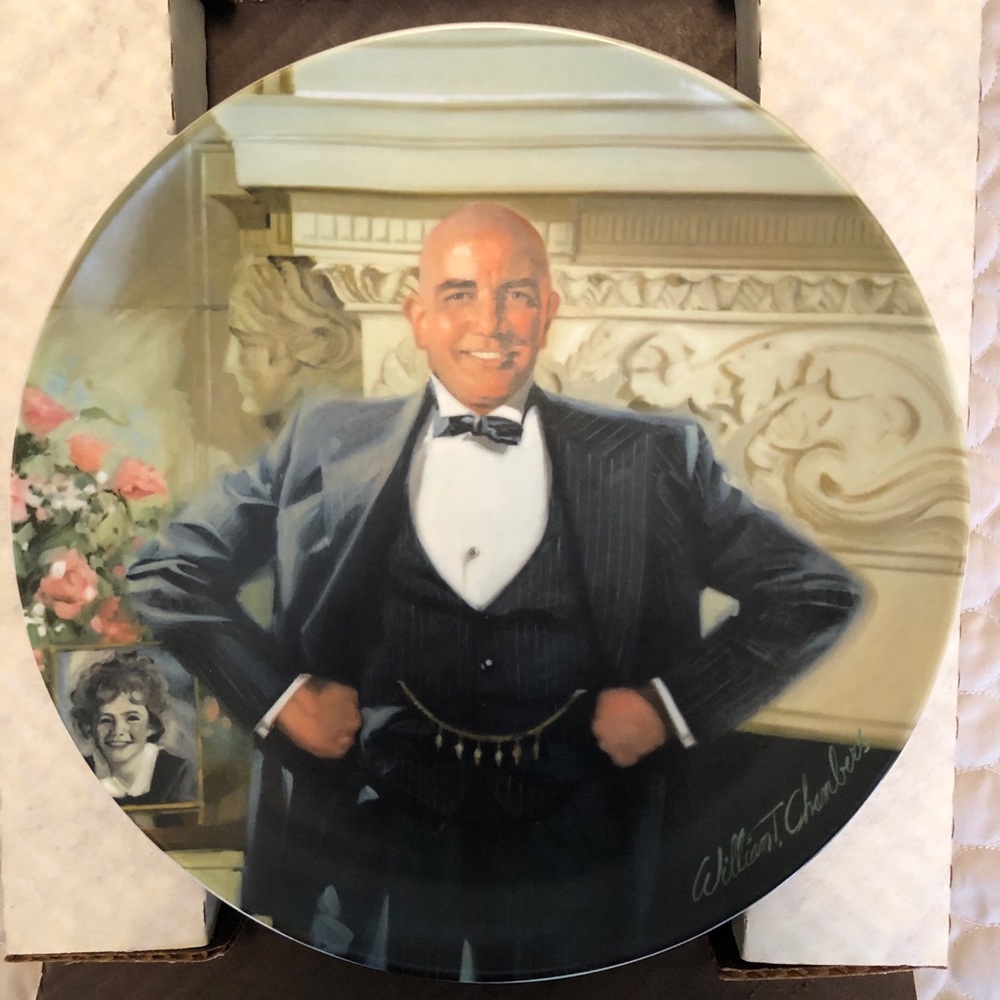 Daddy Warbucks Collectors Plate
